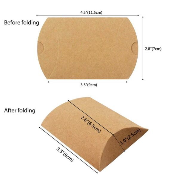 BXT 1001 Terra Kraft Folded Box (Small Size)
